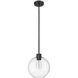 Basin 1 Light 10 inch Powder Coated Black Outdoor Hanging Pendant